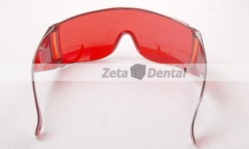 Dark Red Curing Light Protective Glasses