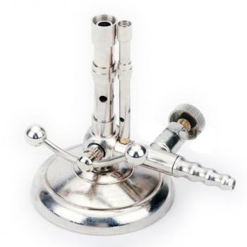 Bunsen Natural Gas Light Silver Burner