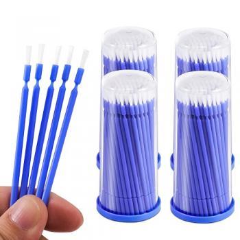 Dental Disposable Micro Applicators Bendable Nylon Brushes 400pc