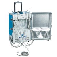 Greeloy® Multi-functional Portable Dental Unit with Air Compressor+Suction Unit+Triplex Syringe+ Handpiece Tube GU-P204