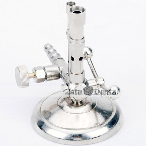 Bunsen Natural Gas Light Silver Burner